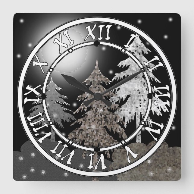 Acrylic Wall Clock (Front)