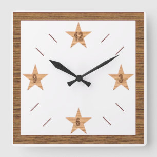 Acrylic wall clock, Carrée DESIGN CLOCK