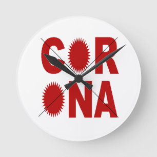 Acrylic Wall Clock CORONA X