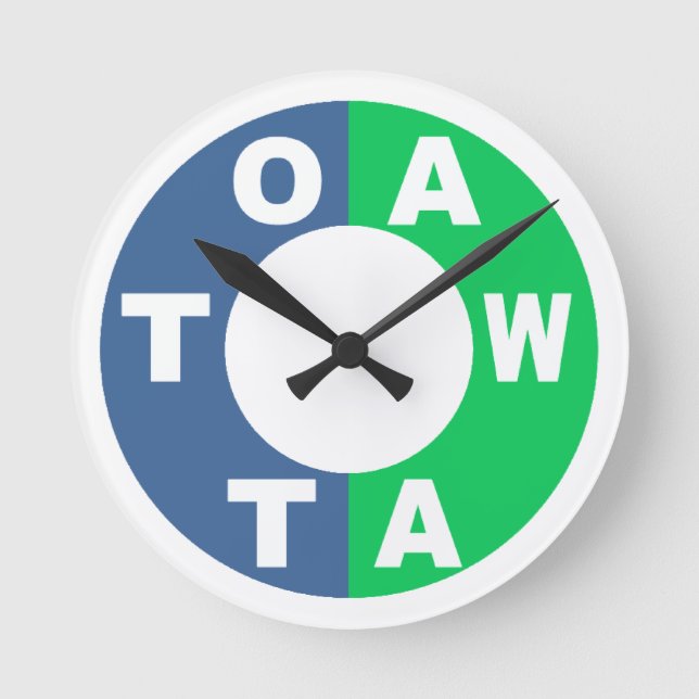 Acrylic Wall Clock DESIGN  OTTAWA (Front)