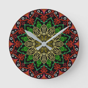 Acrylic Wall Clock, Round (Medium) Clock