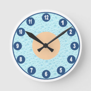 Acrylic Wall Clock, Round  Medium  DESIGN  NATURE Clock