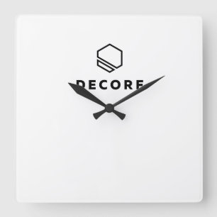 Acrylic Wall Clock Square