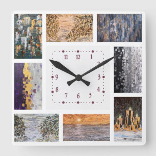 Acrylic Wall Clock, Square Wall Clock