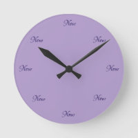 Acrylic Wall Clock "The Time is Now"