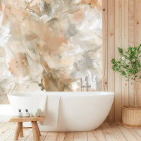 Acrylic & Watercolor Abstract Texture | Neutral