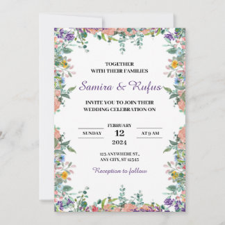 Acrylic Wedding Invitations