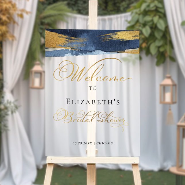 Acrylic Welcome Bridal Shower Signs | Abstract (Creator Uploaded)
