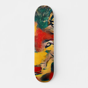 Acrylic Wolf Element Zero Custom Pro Board Skateboard