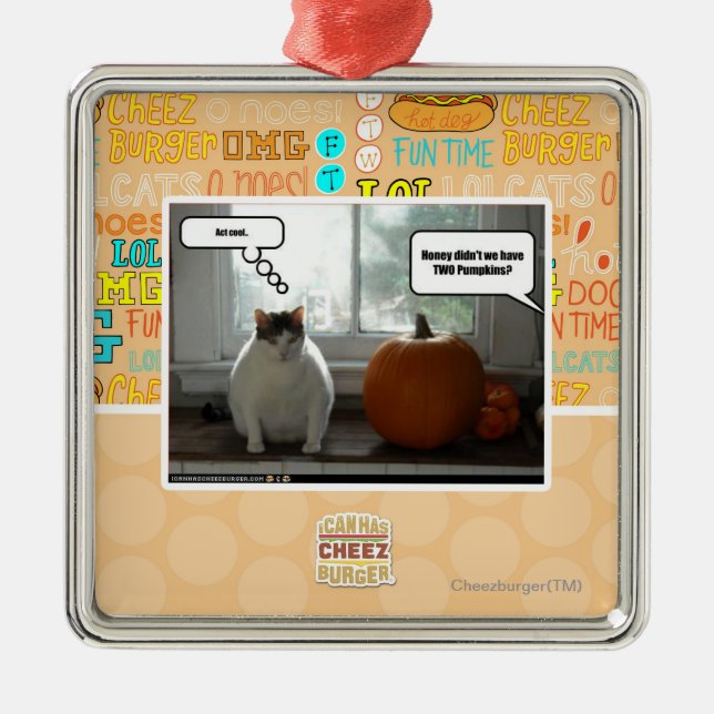 Act cool metal tree decoration (Front)