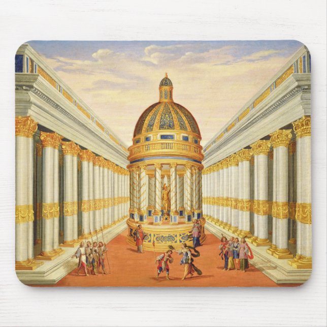 Act I, scenes VII and VIII: Baccus' Temple Mouse Mat (Front)