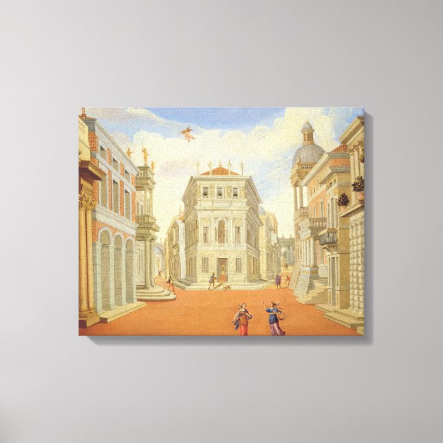 Act II, scenes I and VIII Canvas Print (Front)