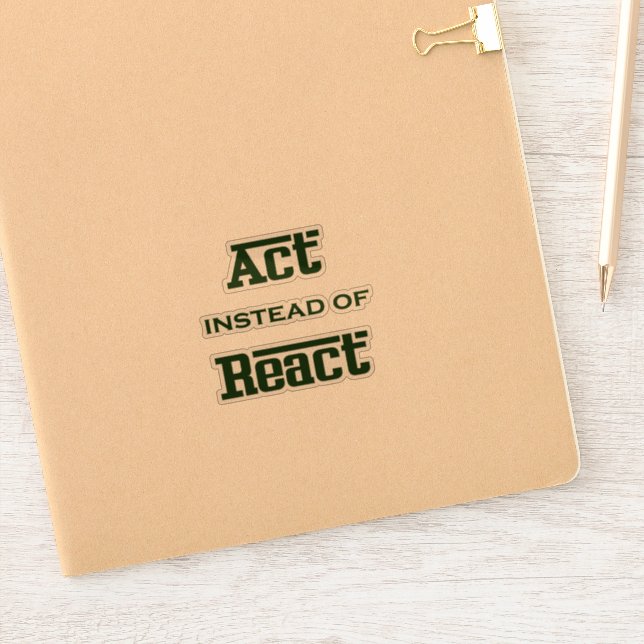 Act instead of React (Notebook)