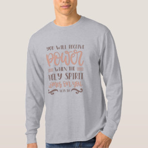 Act Justly Love Mercy Walk Humbly Christian Bible T-Shirt