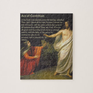 Act of Contrition Prayer Puzzle