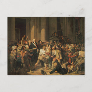 Act of Courage of Monsieur Defontenay Postcard
