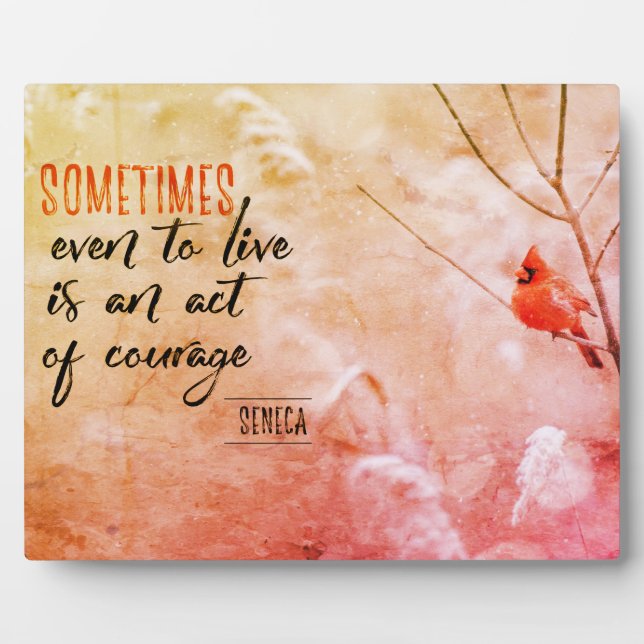 Act of Courage Plaque (Front)