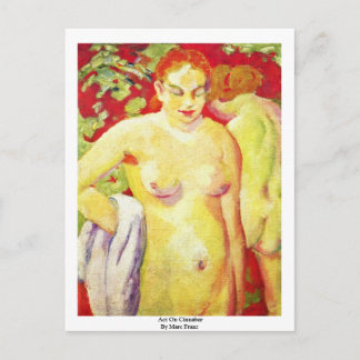 Act On Cinnabar By Marc Franz Postcard
