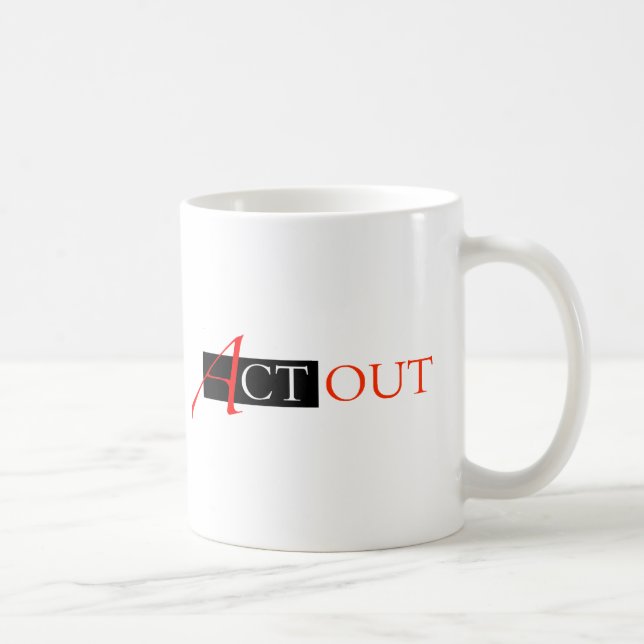 Act Out Coffee Mug (Right)