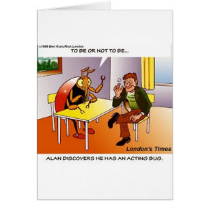 Acting Bug Funny Cartoon Tees Gifts & Collectibles