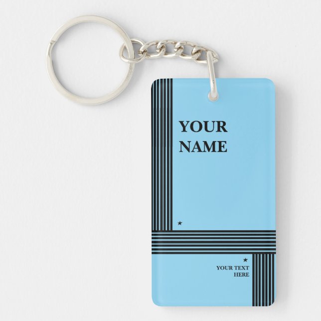 Acting Edition Play Script Styled Key Ring (Front)