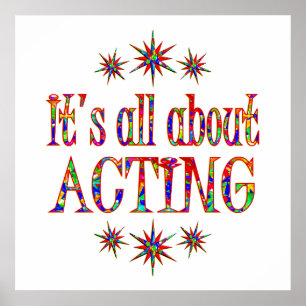 ACTING POSTER