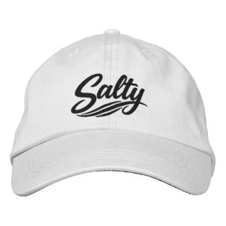 Acting Salty Funny Sarcasm Saying Embroidered Hat