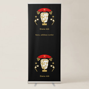 Acting Theatre Drama Club Retractable Banner