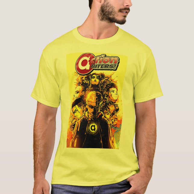 Action Biters! #3 T-Shirt (Front)