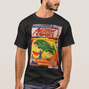 ACTION. COMIC.  1. Basic Dark T-Shirt