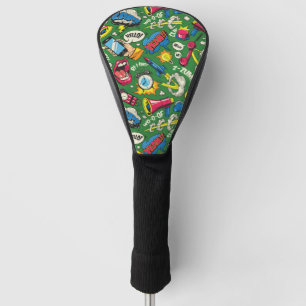 Action Comic Cartoon - Pop Art Golf Club Headcover