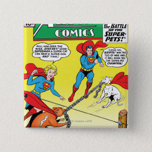Action Comics #277 15 Cm Square Badge