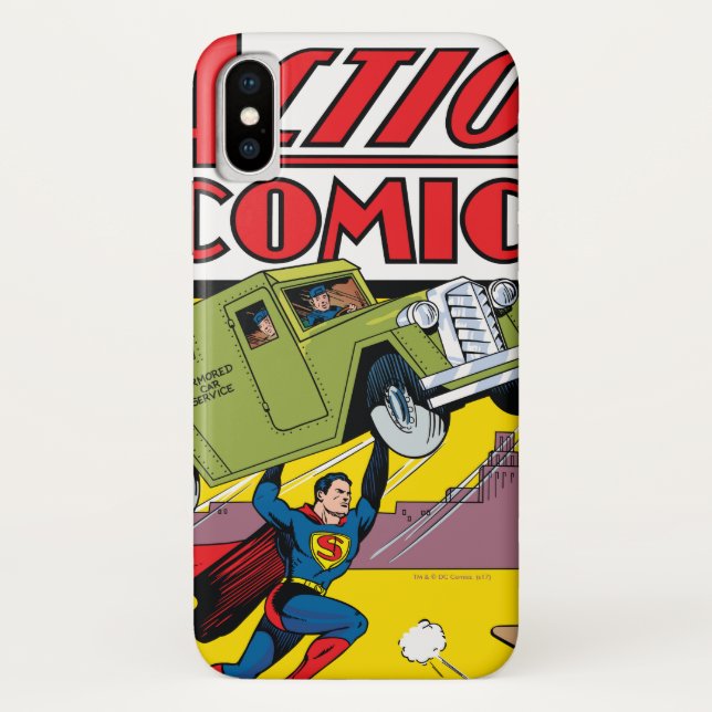 Action Comics #33 Case-Mate iPhone Case (Back)