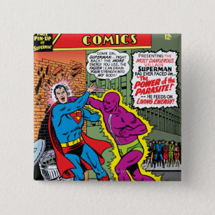 Action Comics #340 15 Cm Square Badge