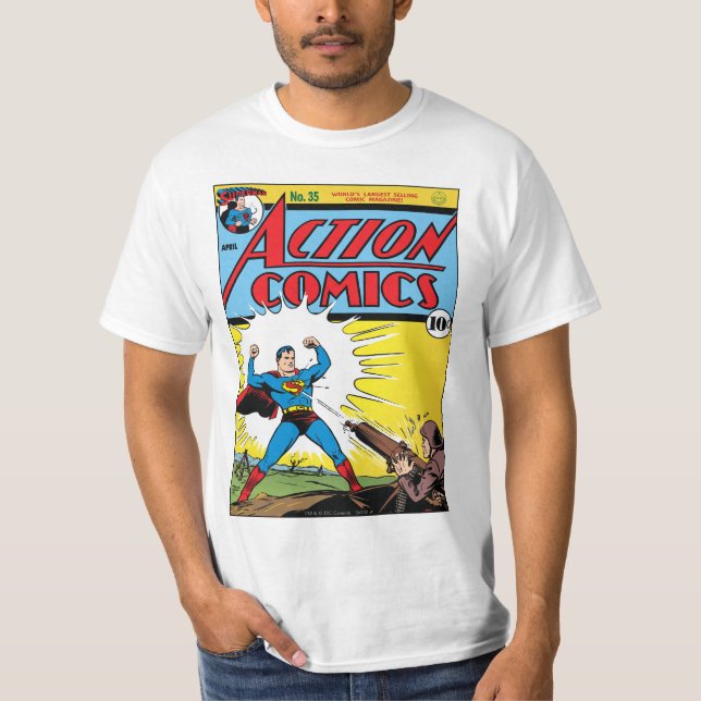 Action Comics #35 T-Shirt (Front)