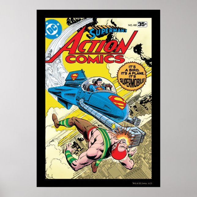 Action Comics #481 Poster (Front)