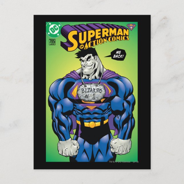 Action Comics #785 Jan 02 Postcard (Front)