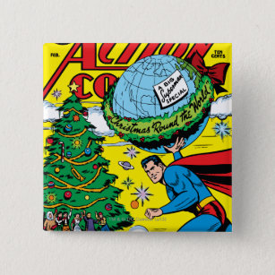 Action Comics #93 15 Cm Square Badge