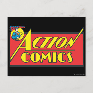 Action Comics - Superman Postcard