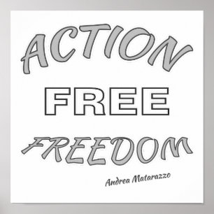 Action Free Freedom Poster