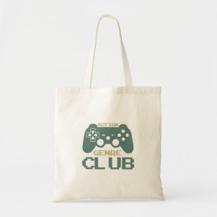 Action Genre Club-Gaming-Gamer-Game-Funny Tote Bag