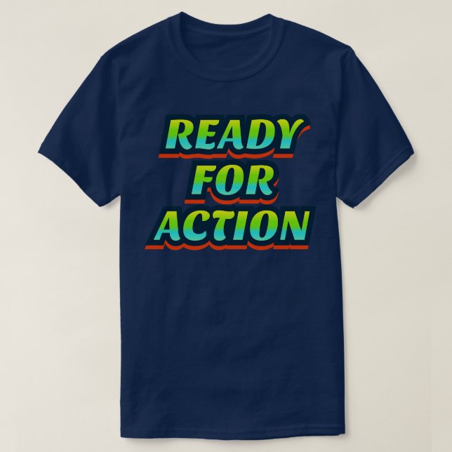 Action graffiti T-Shirt (Design Front)