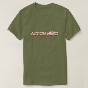 Action Hero; Retired - A MisterP Shirt