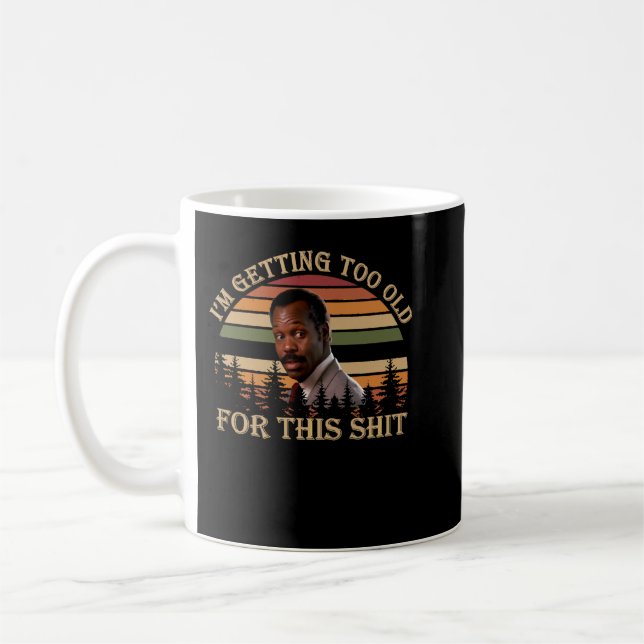 Action Movie American Police Motivational Lethal W Coffee Mug (Left)