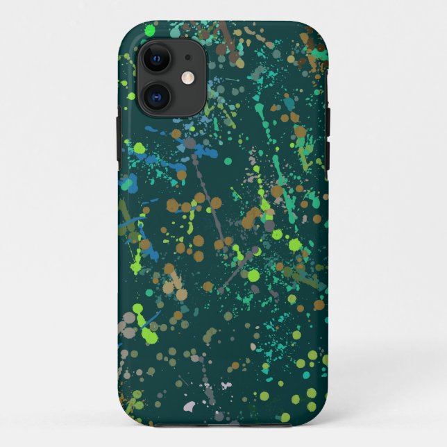 Action Painting Splatter Art Case-Mate iPhone Case (Back)