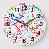 Action Painting Splatter Art