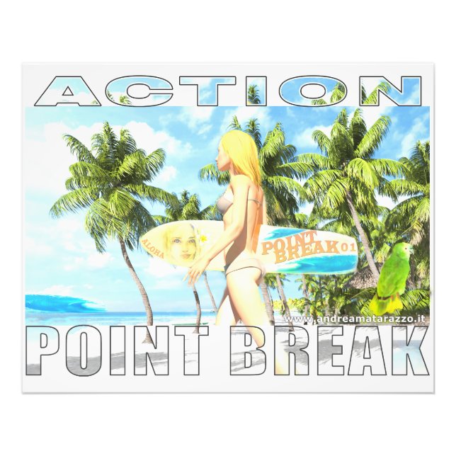 Action - Point Break 01   Photo Print (Front)