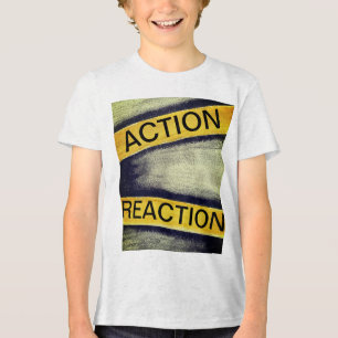 action/reaction Tri-Blend shirt