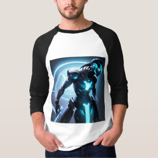  Action SciFi Avatar T-Shirt With Neon Effect