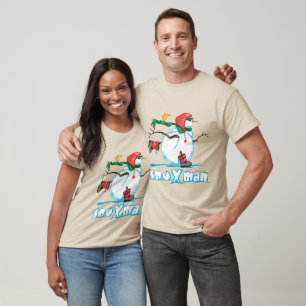 Action Snowman T-Shirt
